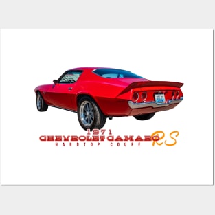 1971 Chevrolet Camaro RS Hardtop Coupe Posters and Art